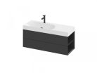Mosdó, Ravak Lite 120x80 mosdó, túlfolyó nélkül, csaptelep furattal, jobbos XJXP1212000