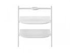Alsó szekrény, Ravak CS Yard nyitott polcos, Yard 60 mosdó beépítéséhez, matt fehér D80000E005