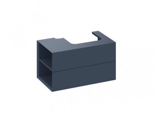 Alsó szekrény, Ravak SD Lite 80 fürdőszobai szekrény, deepsea blue, balos X000001875