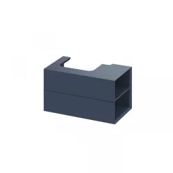   Alsó szekrény, Ravak SD Lite 80 fürdőszobai szekrény, deepsea blue, jobbos X000001887