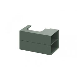   Alsó szekrény, Ravak SD Lite 80 fürdőszobai szekrény, grey green, jobbos X000001888