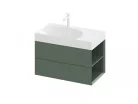 Alsó szekrény, Ravak SD Lite 80 fürdőszobai szekrény, grey green, jobbos X000001888