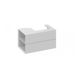   Alsó szekrény, Ravak SD Lite 80 fürdőszobai szekrény, Smoke Grey, balos X000001877