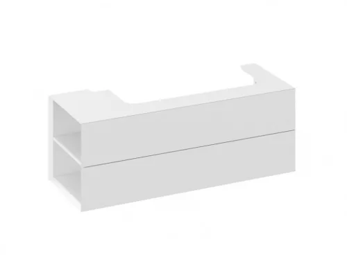 Alsó szekrény, Ravak SD Lite 120 fürdőszobai szekrény, fehér, balos X000001879