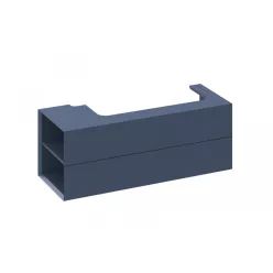   Alsó szekrény, Ravak SD Lite 120 fürdőszobai szekrény, deepsea blue, balos X000001881