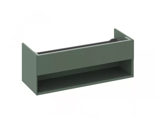 Alsó szekrény, Ravak SD Lite 120 fürdőszobai szekrény, grey green X000001870