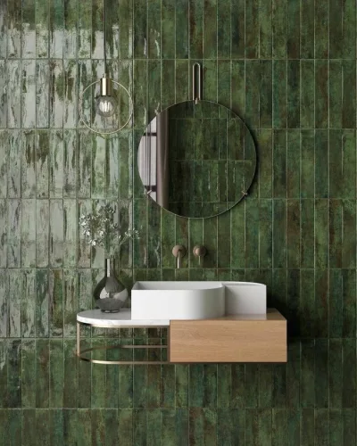 Dekorcsempe, Colorker Nuance Green Decor 29,5x59,5