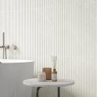 Dekorcsempe, Colorker Dhara White Decor mate 31,6x100