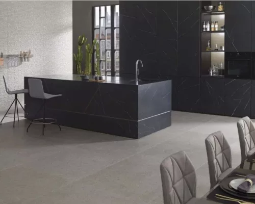 Dekorcsempe, Porcelanosa Mosaico Prada Acero 45x120