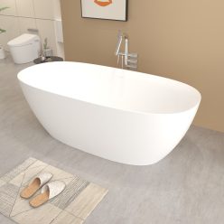   Kád, Aquatrend Barcelona szabadonálló akril fehér lefolyóval