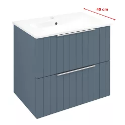   Alsó szekrény, Sapho Cirasa mosdótartó szekrény 2 fiókkal, 58x54x39 cm siena strip CR592-4242S