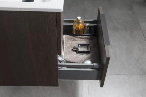 Alsó szekrény, Sapho Cirasa mosdótartó szekrény 2 fiókkal, 58x54x39 cm siena strip CR592-4242S