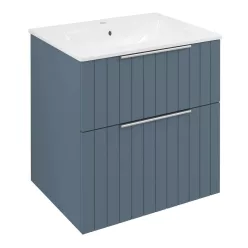   Alsó szekrény, Sapho Cirasa mosdótartó szekrény 2 fiókkal, 59,2x64x46 cm siena strip CR601-4242S