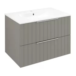   Alsó szekrény, Sapho Cirasa mosdótartó szekrény 2 fiókkal, 69,8x52x46 cm agila strip CR701-4343S