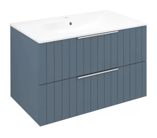 Alsó szekrény, Sapho Cirasa mosdótartó szekrény 2 fiókkal, 79,8x52x46 cm siena strip CR801-4242S