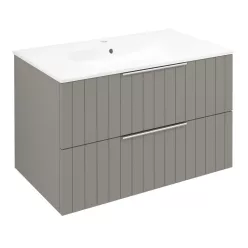   Alsó szekrény, Sapho Cirasa mosdótartó szekrény 2 fiókkal, 79,8x52x46 cm agila strip CR801-4343S