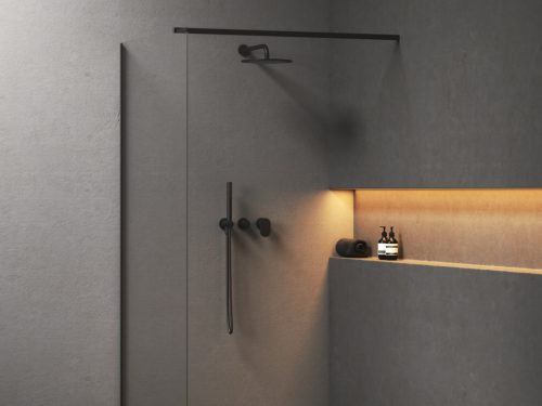 Falba süllyesztett csaptelep,Ravak Spring SG 065.20BLM.O2.+S 2utas,testtel,zuhanyszettel X070553