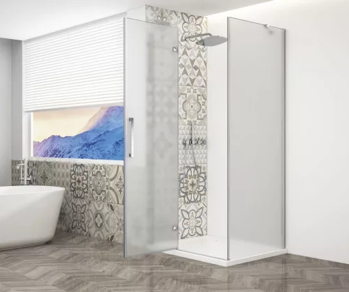 Zuhanykabin,Sapho Trinity Chrome szögletes zuhanykabin,matt üveg,balos 100x120 GT5612-10ML-CH