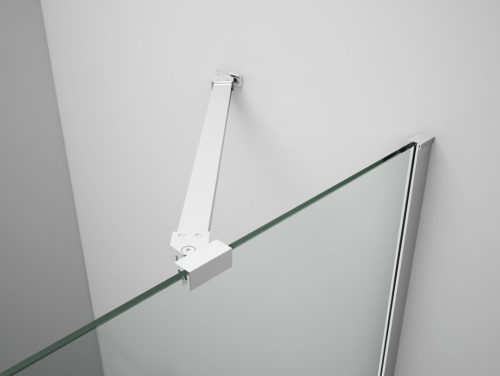 Zuhanykabin,Sapho Trinity Chrome szögletes zuhanykabin,átlátszó üveg,balos 80x120 GT5612-80CL-CH