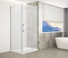 Zuhanykabin,Sapho Trinity Chrome szögletes zuhanykabin,matt üveg,jobbos 80x120 GT5612-80MR-CH
