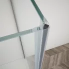Zuhanykabin,Sapho Trinity Chrome szögletes zuhanykabin,átlátszó üveg,jobbos 90x120 GT5612-90CR-CH