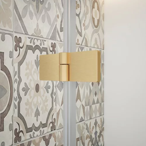Zuhanykabin,Sapho Trinity Gold Matt szögletes zuhanykabin,matt üveg,balos 100x80 GT5680-10ML-G