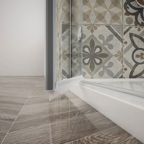 Zuhanykabin,Sapho Trinity Chrome szögletes zuhanykabin,matt üveg,balos 120x80 GT5680-12ML-CH