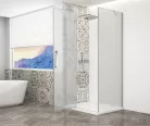 Zuhanykabin,Sapho Trinity Chrome szögletes zuhanykabin,matt üveg,balos 80x80 GT5680-80ML-CH