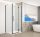 Zuhanykabin,Sapho Trinity Black szögletes zuhanykabin,matt üveg,jobbos 90x80 GT5680-90MR-B