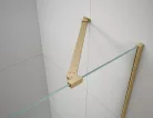 Zuhanykabin,Sapho Trinity Gold Matt szögletes zuhanykabin,átlátszó üveg,jobb 120x90 GT5690-12CR-G