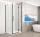 Zuhanykabin,Sapho Trinity Black szögletes zuhanykabin,matt üveg,jobbos 120x90 GT5690-12MR-B