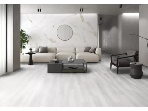 Járólap, Mirello Feelwood White matt 225272  21,8x84cm