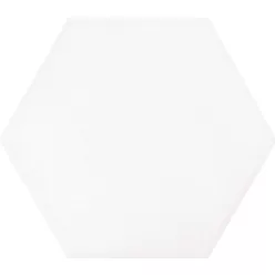 Járólap, Pamesa Mayfair Blanco Hex 19,8x22,8 cm