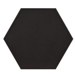 Járólap, Pamesa Mayfair Negro Hex 19,8x22,8 cm