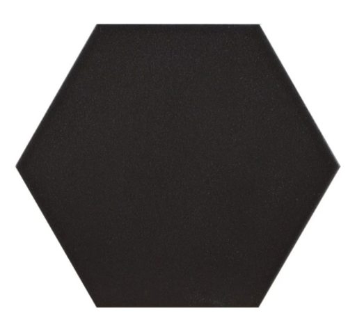 Járólap, Pamesa Mayfair Negro Hex 19,8x22,8 cm
