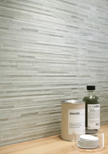 Dekorcsempe, Cersanit Fresh Moss PS808 grey Micro Structure 29,8x59,8cm