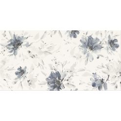   Dekorcsempe, Cersanit Floral Landscape White Inserto Micro 29,8X59,8 cm