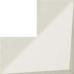 Dekorcsempe, Tubadzin Wall  Tile Coma White str. 20x20 cm
