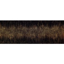 Dekorcsempe, Tubadzin Stardust Black Decor 32,8x89,8cm