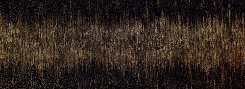 Dekorcsempe, Tubadzin Stardust Black Decor 32,8x89,8cm