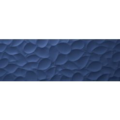 Dekorcsempe, Love Genesis Leaf Deep Blue Matt 35x100 cm