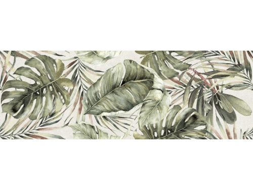 Dekorcsempe, Love Sense Exotic Green ret. 35x100 cm