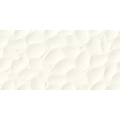 Dekorcsempe, Love Genesis Leaf White Matt 30x60 cm