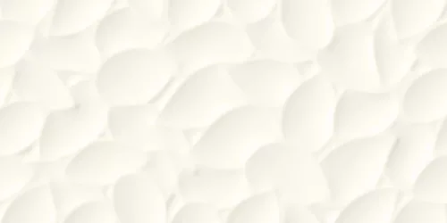 Dekorcsempe, Love Genesis Leaf White Matt 30x60 cm