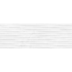 Dekorcsempe, Ecoceramic  Rlv. Inspired White 30x90 cm