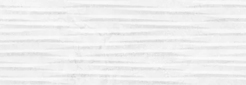 Dekorcsempe, Ecoceramic  Rlv. Inspired White 30x90 cm