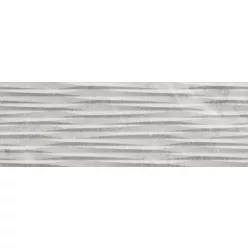 Dekorcsempe, Ecoceramic  Rlv. Inspired Silver 30x90 cm