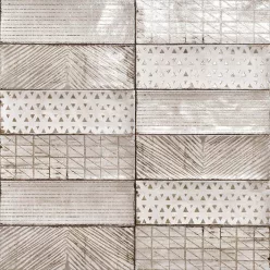 Dekorcsempe, Mainzu Elios White 10x30 cm