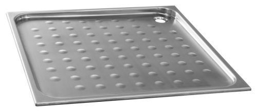 Zuhanytálca, Sapho Nofer zuhanytálca matt rozsdamentes acél 90x90x3 13052.90.S