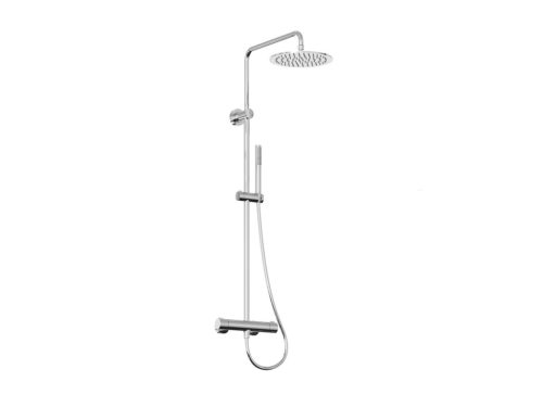 Zuhanyszett, Ravak Spring SG 091.00CR termosztátos zuhanyoszlop, állítható, zuhanyszettel X070539